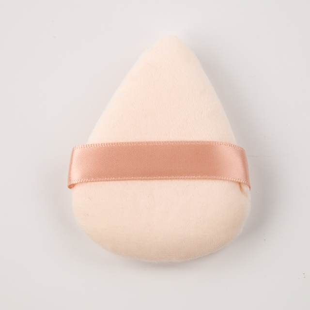 Cotton Velour Triangle Powder Puffs for Face 