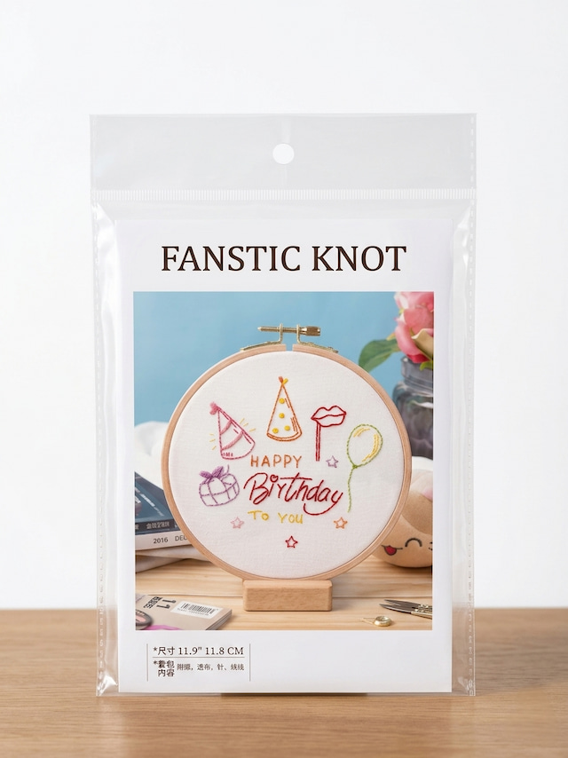 DIY Embroidery Kit for Beginners