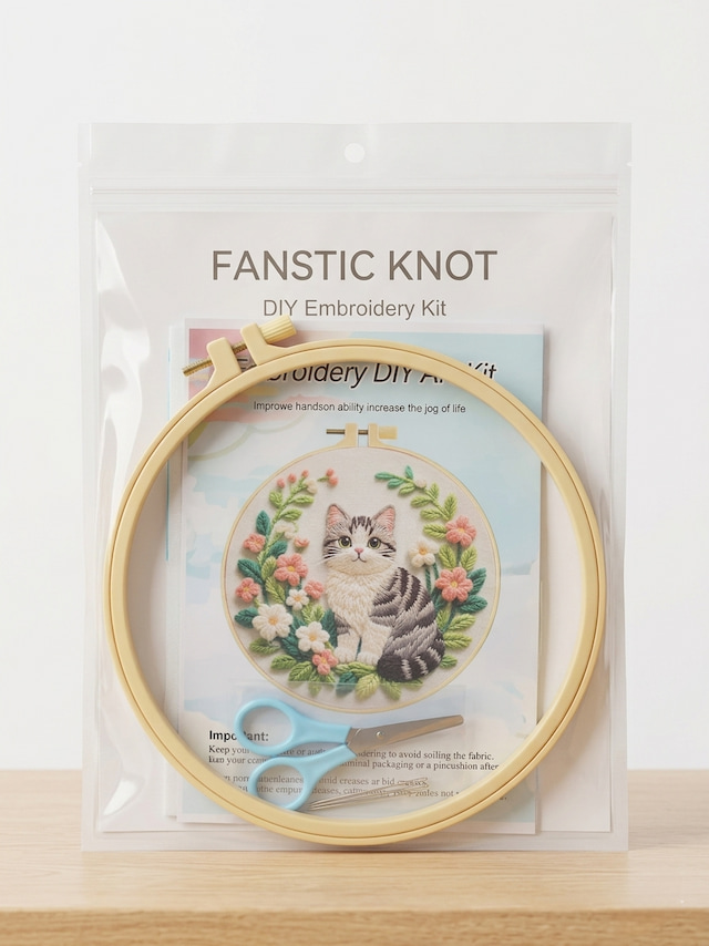 DIY Embroidery Kit Beginner Embroidery Starter Kit