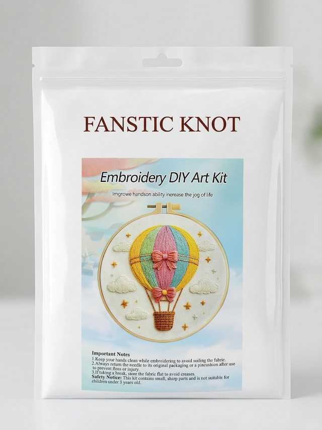 DIY Embroidery Kit Beginner Embroidery Starter Kit