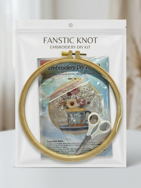 DIY Embroidery Kit Beginner Embroidery Starter Kit