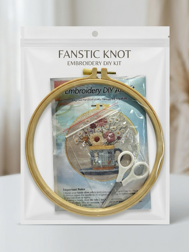 DIY Embroidery Kit Beginner Embroidery Starter Kit