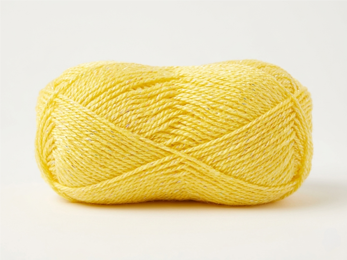 Space Dyed & Solid Acrylic Blend Yarn Soft Sparkle Craft Yarn for Knitting
