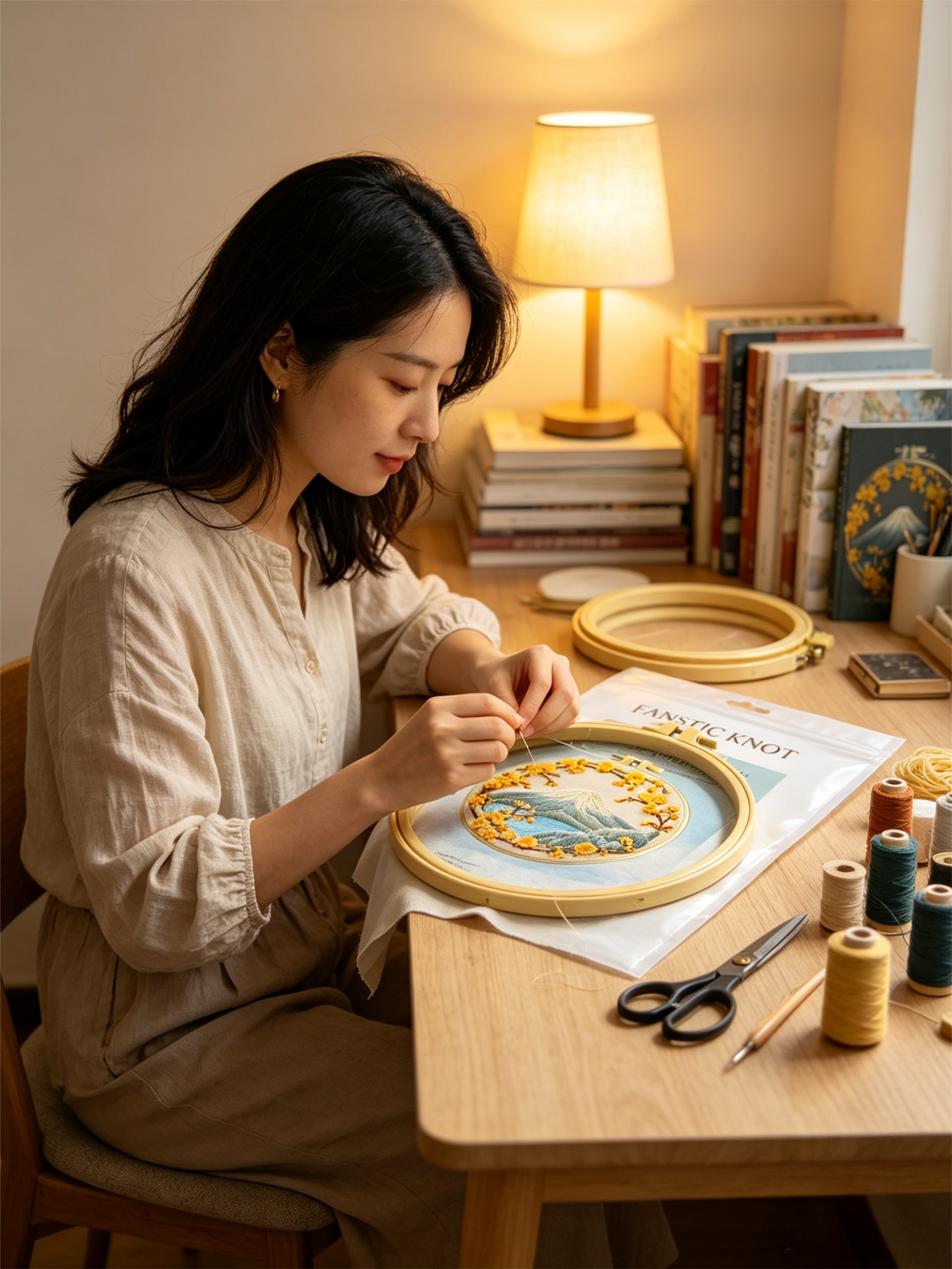DIY Embroidery Kit for Beginners